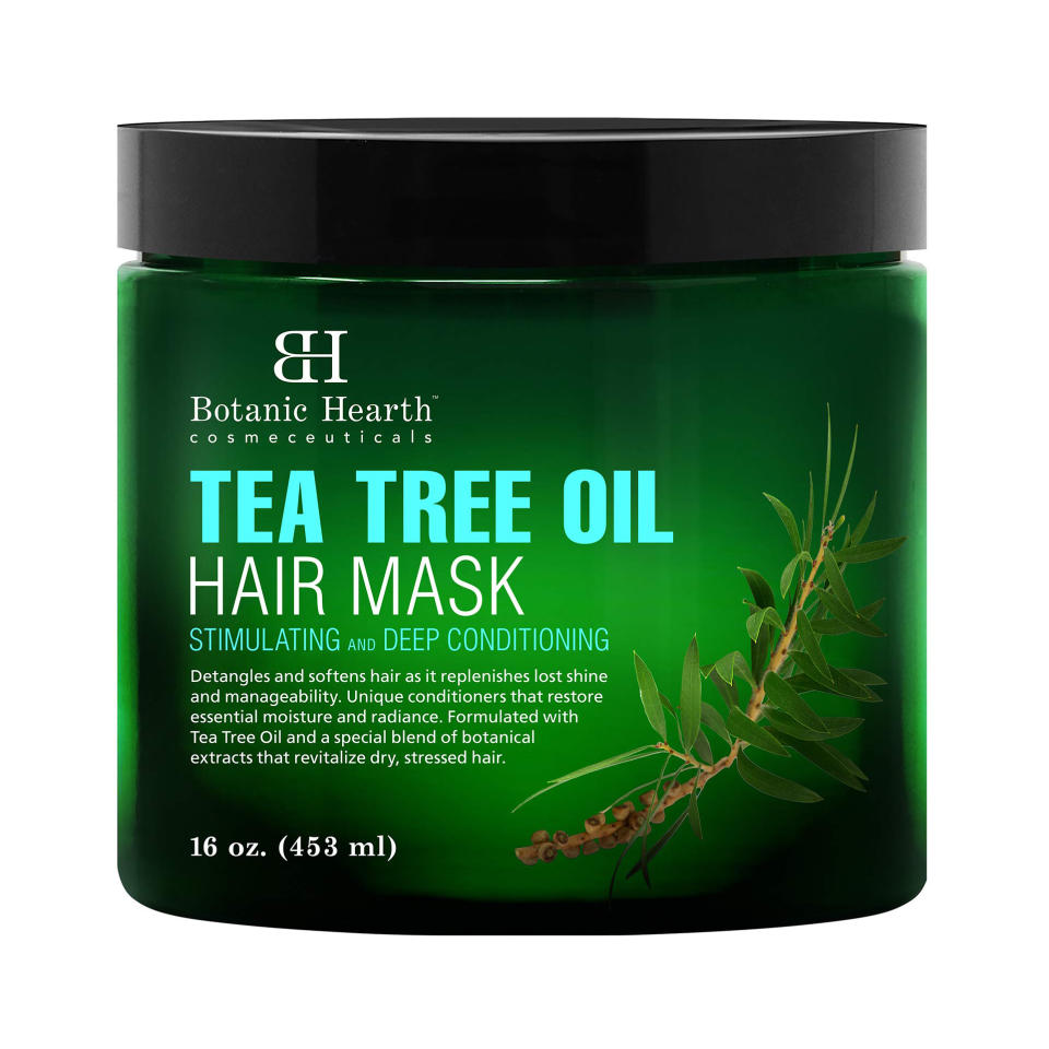 botanic hearth tea tree oil hair mask