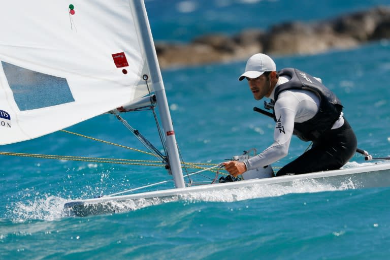 Cypriot sailor and Olympics medallist Pavlos Kontides spends his time between competitions perfecting his technique in the waters off Limassol, his home town