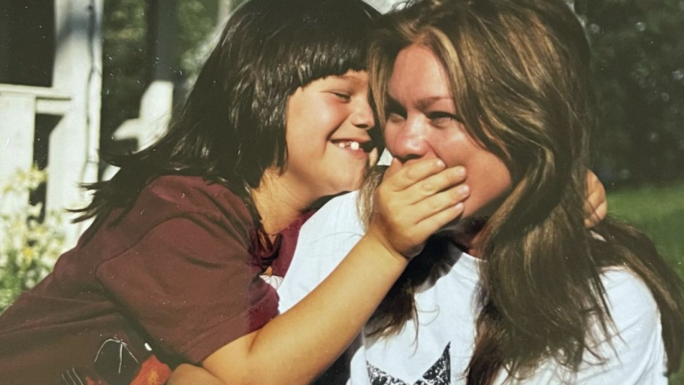 Valerie Bertinelli and Wolfie, 1998