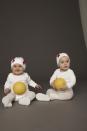 <p>Whether you have one baby or two, this punny deviled egg couple couldn't be cuter. </p><p><strong><em><a href="https://www.womansday.com/home/crafts-projects/how-to/a5884/diy-halloween-costume-deviled-eggs-123689/" rel="nofollow noopener" target="_blank" data-ylk="slk:Get the Deviled Egg tutorial;elm:context_link;itc:0;sec:content-canvas" class="link ">Get the Deviled Egg tutorial</a>. </em></strong></p>