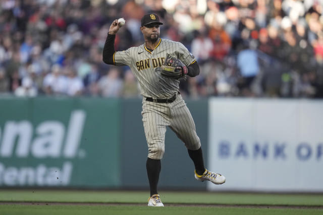 Joc Pederson shines as Giants walk off Padres again on Josh Hader's  bases-loaded walk – NBC Sports Bay Area & California