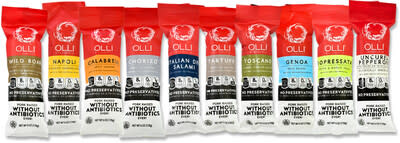 Olli’s preservative-free formula debuts with the company’s Olli® Salamini and Olli® Salamini and Curds Snacks – a new line of salami sticks that cater to the growing trend of high-protein snacks. Olli is also applying this preservative-free technology to all ten varieties of Olli® Chubs this year, with the goal of eventually expanding this process to the entire line of Olli products.