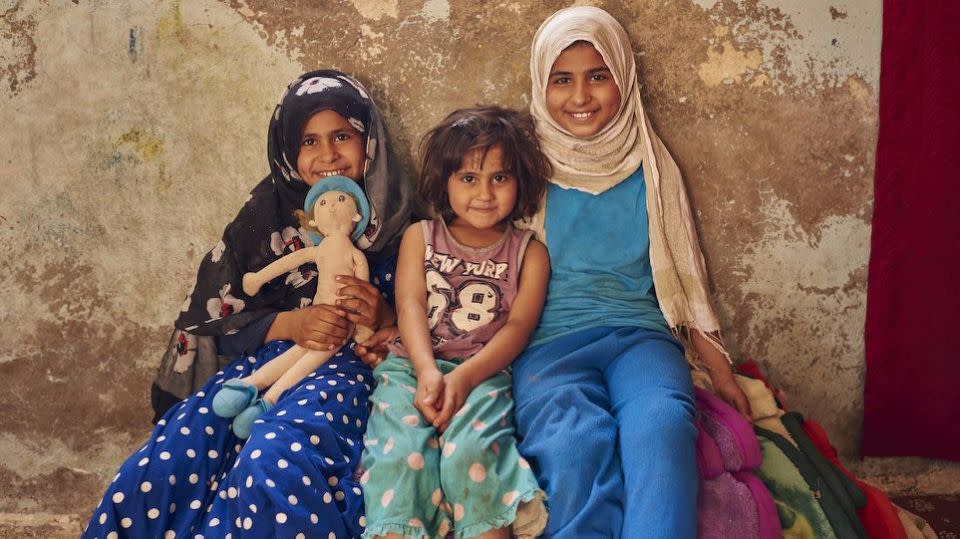 A mother of five, Leyla only wants what's best for her children. Source: Act for Peace