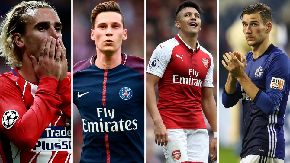 Griezmann, Draxler, Sanchez and Goretzka: On the move or staying put?
