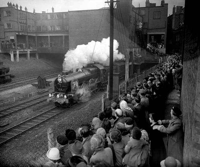 Royalty – Death of King George VI – London