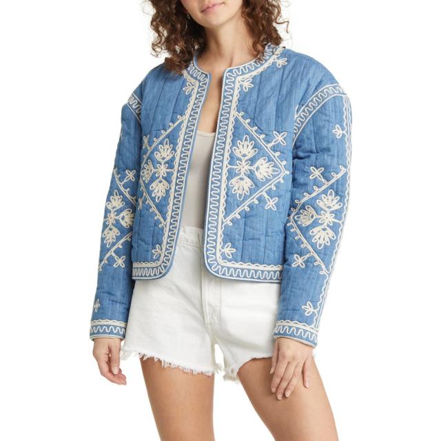 Enchanting Blooms Quilted Jacket