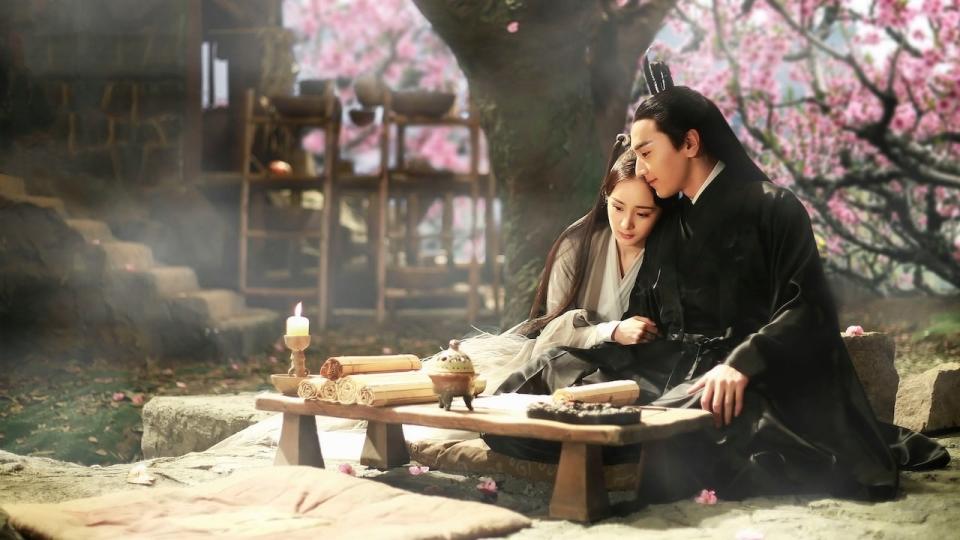 Eternal Love Bai Qian and Ye Hua together