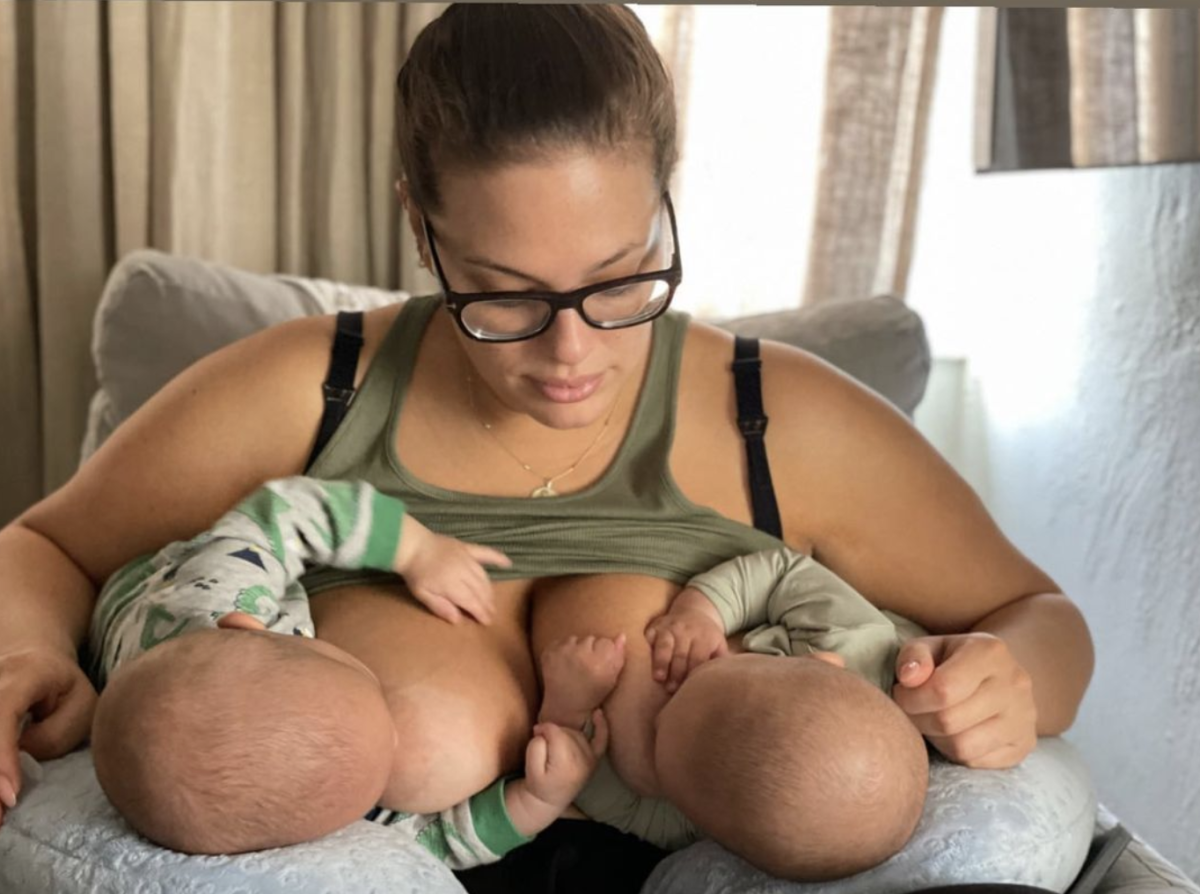 Ashley Graham Defends Decision to Stop Breastfeeding Twins amid People  Saying 'How to Feed Your Child' - Yahoo Sports