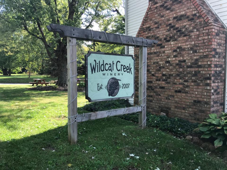 Wildcat Creek Winery off of East 200 North in Lafayette.