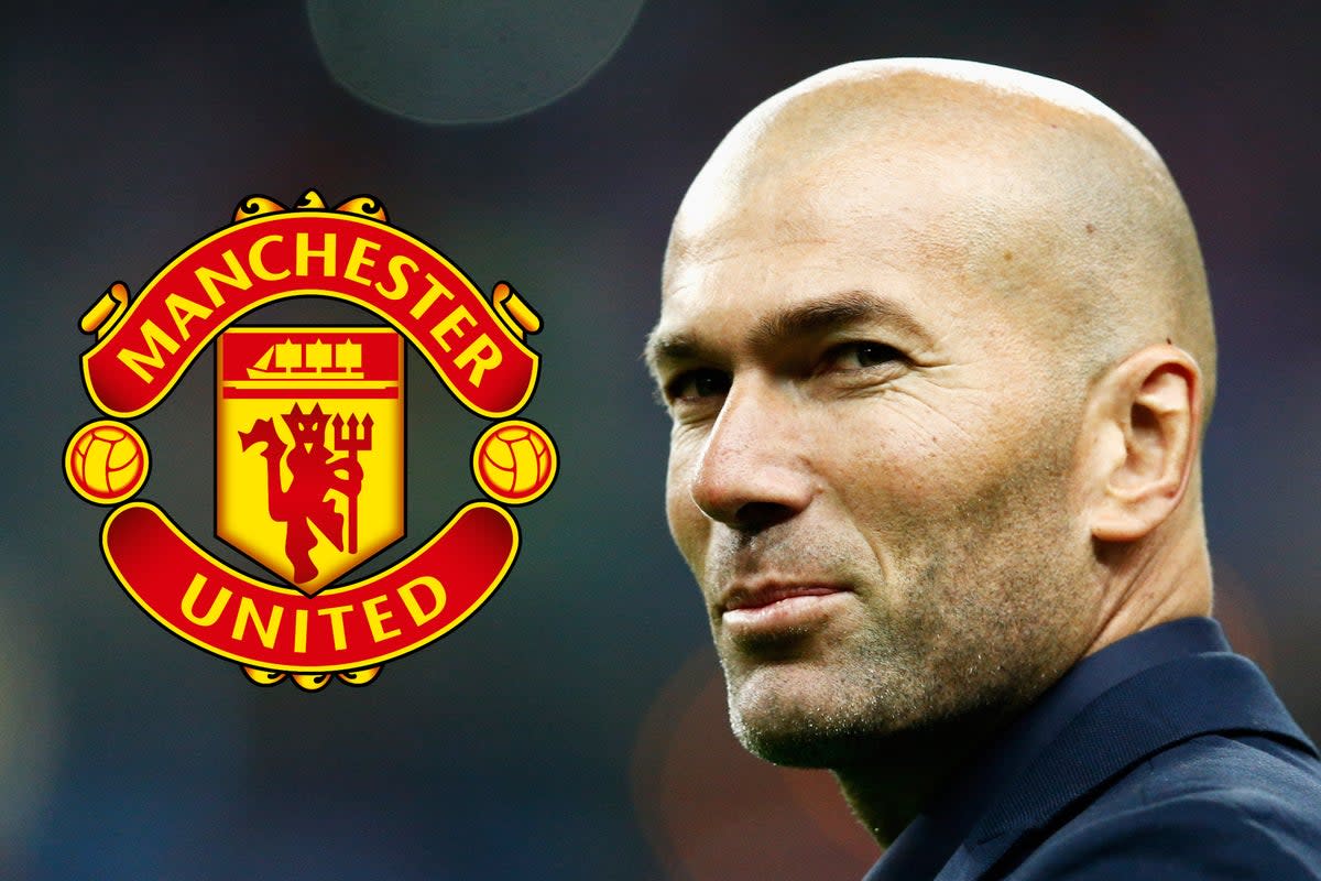 Zinedine Zidane has been out of work since 2021 (Evening Standard)