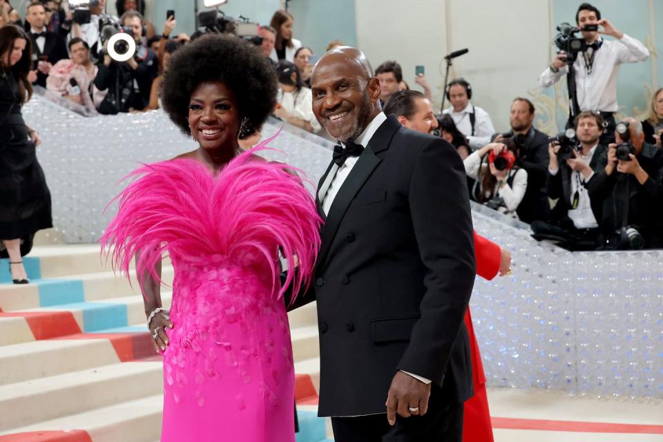 viola davis pink gown met gala