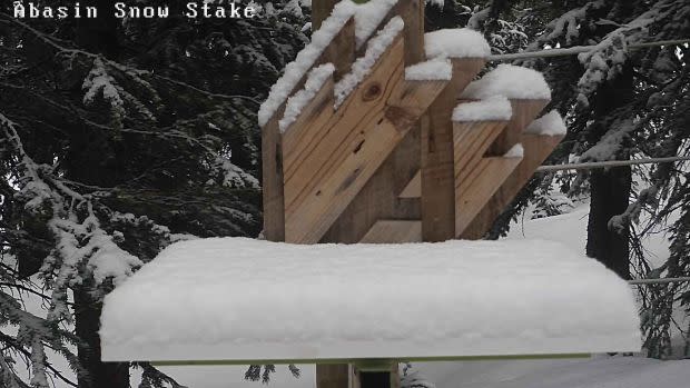 A-Basin snow stake webcam. Captured on June 2, 2023 at 10:30AM ET