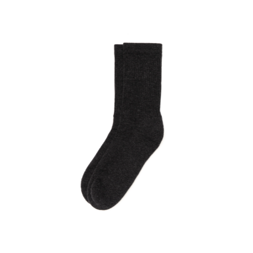 black wool socks by american trench