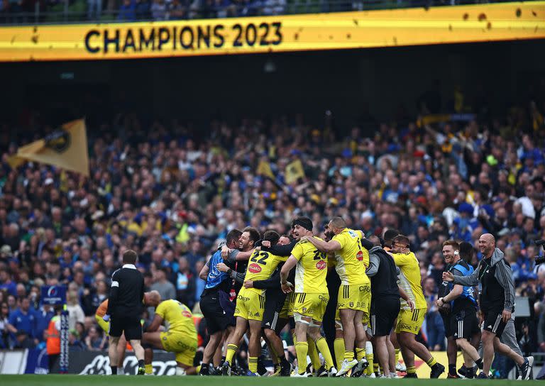 La Rochelle se consagró campeón de la Copa de Campeones Europea  de Rugby al vencer en la final a Leinster.