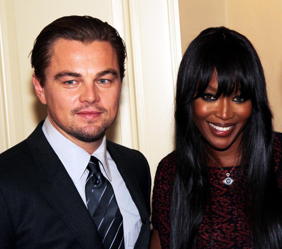 <p>It’s no secret that original super Naomi Campbell and Leonardo are good friends (they’re often spotted holidaying on yachts together) but the pair also reportedly dated back in 1995. Yet the couple decided to call it quits and instead decided to maintain a platonic relationship. <em>[Photo: Getty]</em> </p>