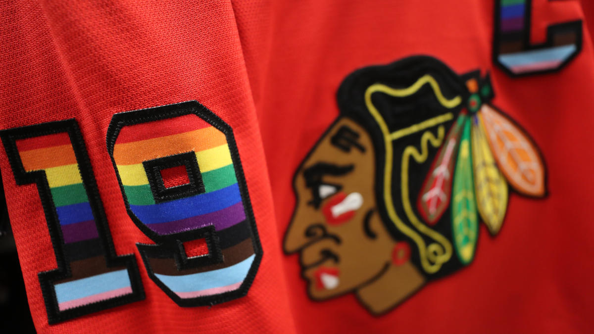 AP: Blackhawks will not wear Pride-themed jerseys before Sunday's game