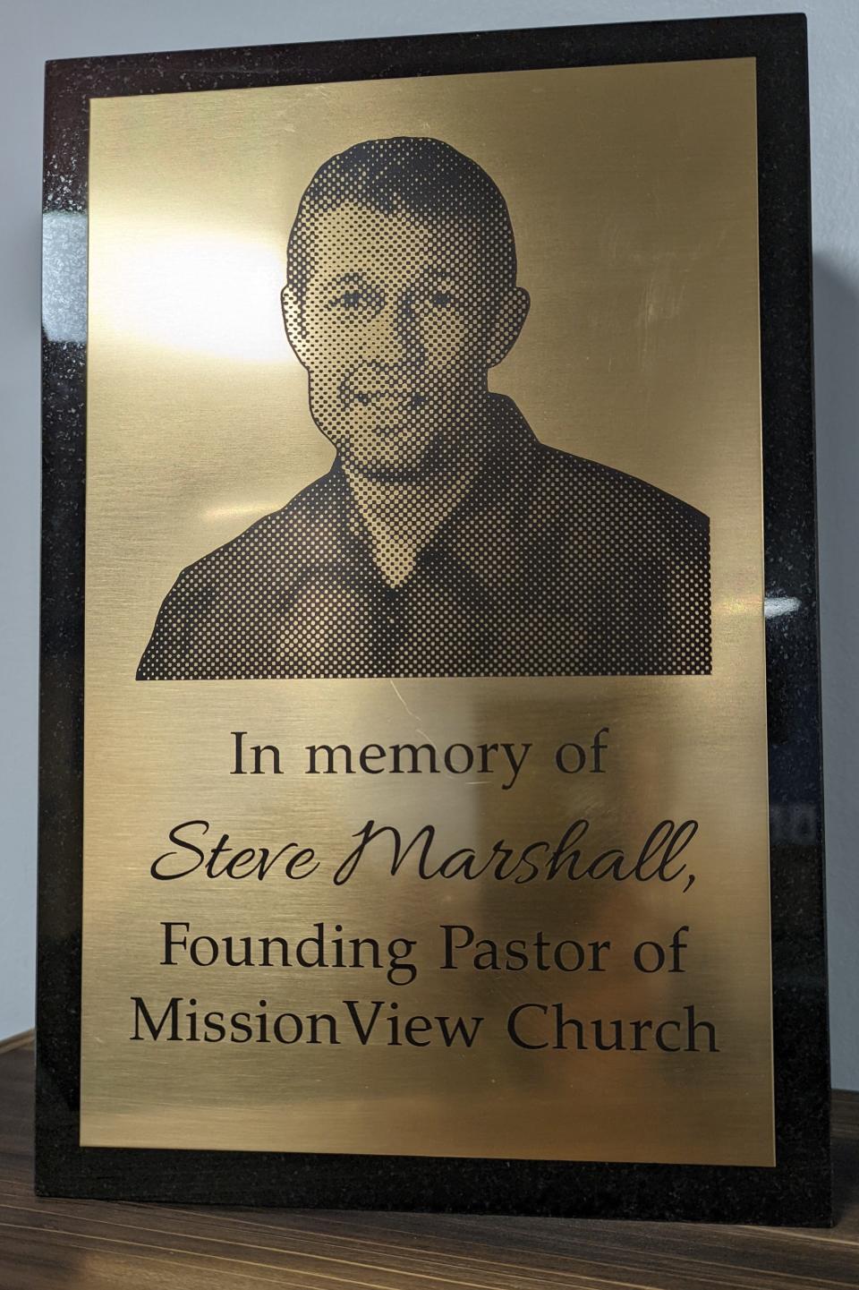 The late Rev. Steve Marshall is the founder of MissionView Church in North Canton. Marshall died in 2018.