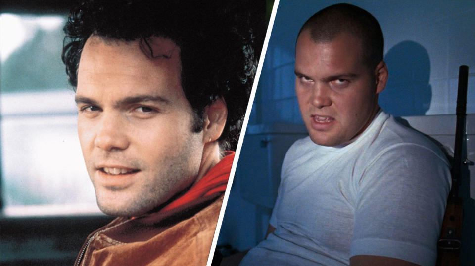 Vincent D'Onofrio changed his look dramatically for Stanley Kubrick's Full Metal Jacket (20th Century Fox)
