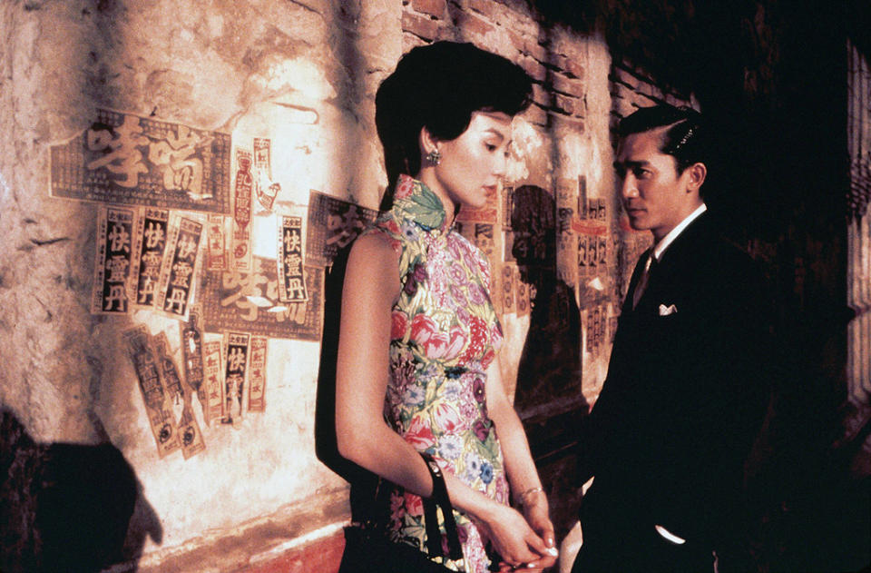 <a href="http://movies.yahoo.com/movie/1803471119/info" data-ylk="slk:IN THE MOOD FOR LOVE;elm:context_link;itc:0;sec:content-canvas" class="link ">IN THE MOOD FOR LOVE</a> (Fa yeung nin wa) Directed by: <a href="http://movies.yahoo.com/movie/contributor/1800261910" data-ylk="slk:Wong Kar-Wai;elm:context_link;itc:0;sec:content-canvas" class="link ">Wong Kar-Wai</a> Starring: <a href="http://movies.yahoo.com/movie/contributor/1800020969" data-ylk="slk:Maggie Cheung;elm:context_link;itc:0;sec:content-canvas" class="link ">Maggie Cheung</a>, <a href="http://movies.yahoo.com/movie/contributor/1800022194" data-ylk="slk:Tony Leung;elm:context_link;itc:0;sec:content-canvas" class="link ">Tony Leung</a>