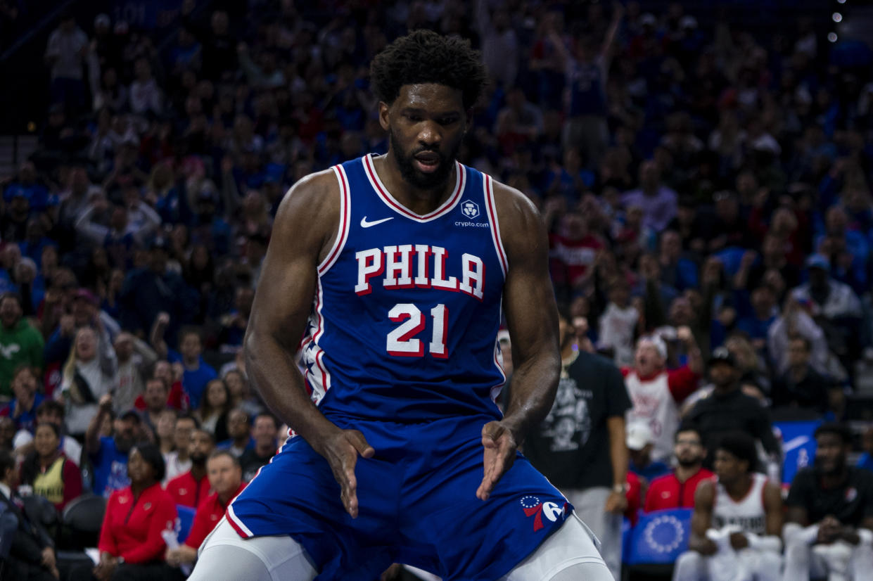 76ers Joel Embiid fined $35K for crotch chop celebration in win over