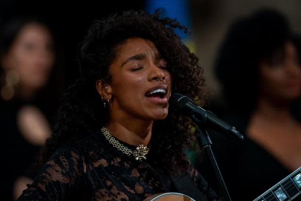 Lianne La Havas Glastonbury warm up show supported by National Lottery