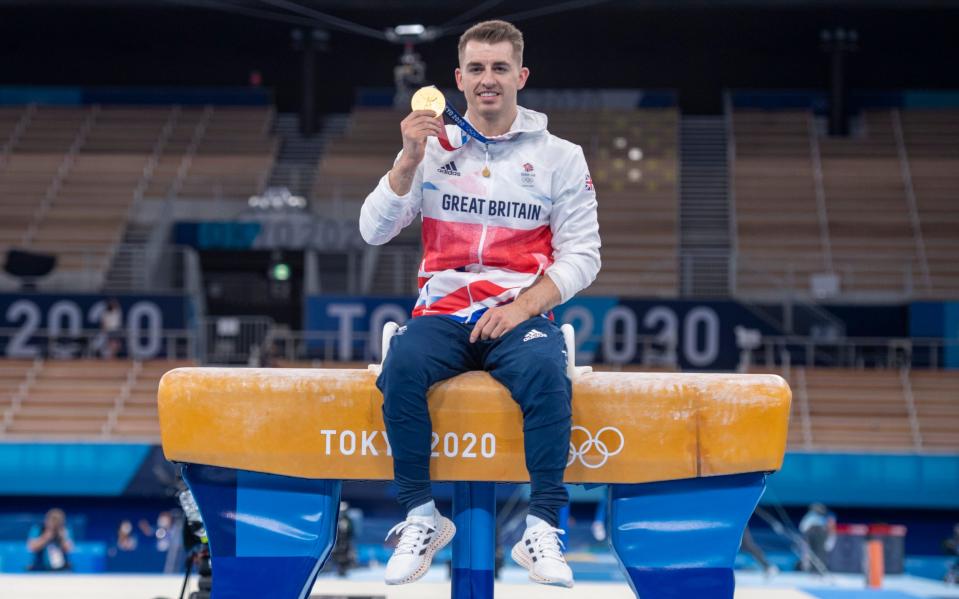 How lockdown garden practice and fatherhood honed Max Whitlock's Olympic charge - TELEGRAPH