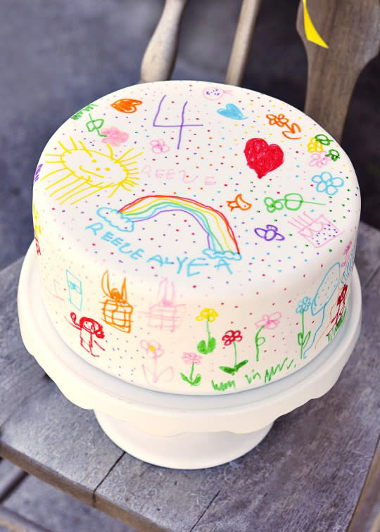 Doodle cake