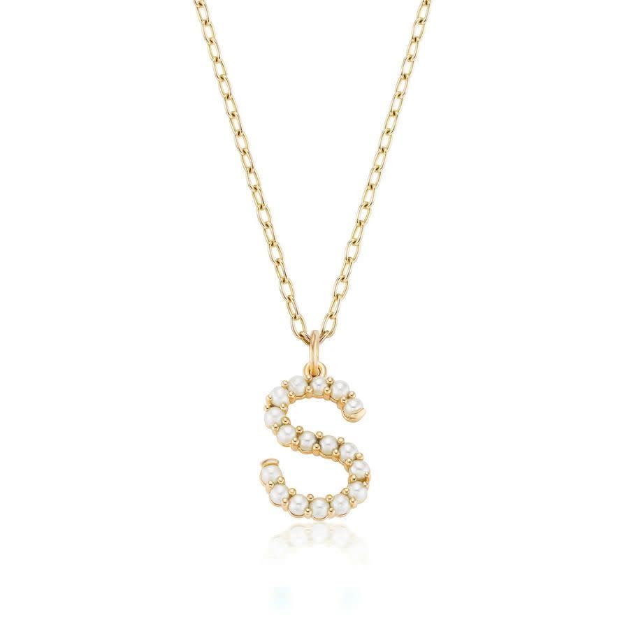 <p>brionyraymond.com</p><p><strong>$1650.00</strong></p><p><a href="https://brionyraymond.com/products/confetti-pearl-gemstone-letter-pendant-1" rel="nofollow noopener" target="_blank" data-ylk="slk:Shop Now;elm:context_link;itc:0;sec:content-canvas" class="link ">Shop Now</a></p><p>A pretty mix of playful and demure, this initial necklace is perfect for the lady who <a href="https://www.townandcountrymag.com/style/fashion-trends/g3017/monogram-gift-ideas/" rel="nofollow noopener" target="_blank" data-ylk="slk:loves a monogram;elm:context_link;itc:0;sec:content-canvas" class="link ">loves a monogram</a>.</p>