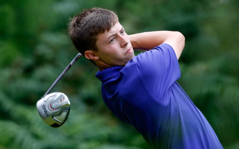 How winning Telegraph Junior Golf title set Matt Fitzpatrick on path to US Open glory - GETTY IMAGES