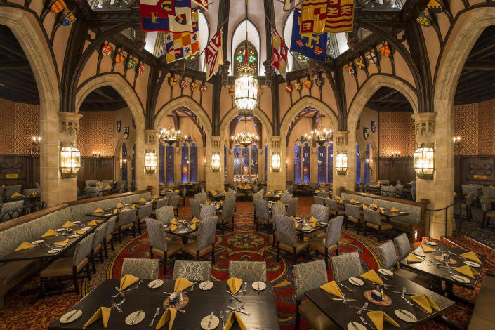 Cinderella's Royal Table, located inside Magic Kingdom Park's Cinderella Castle, is a dining experience fit for royalty. (Photo: Walt Disney World Resort)