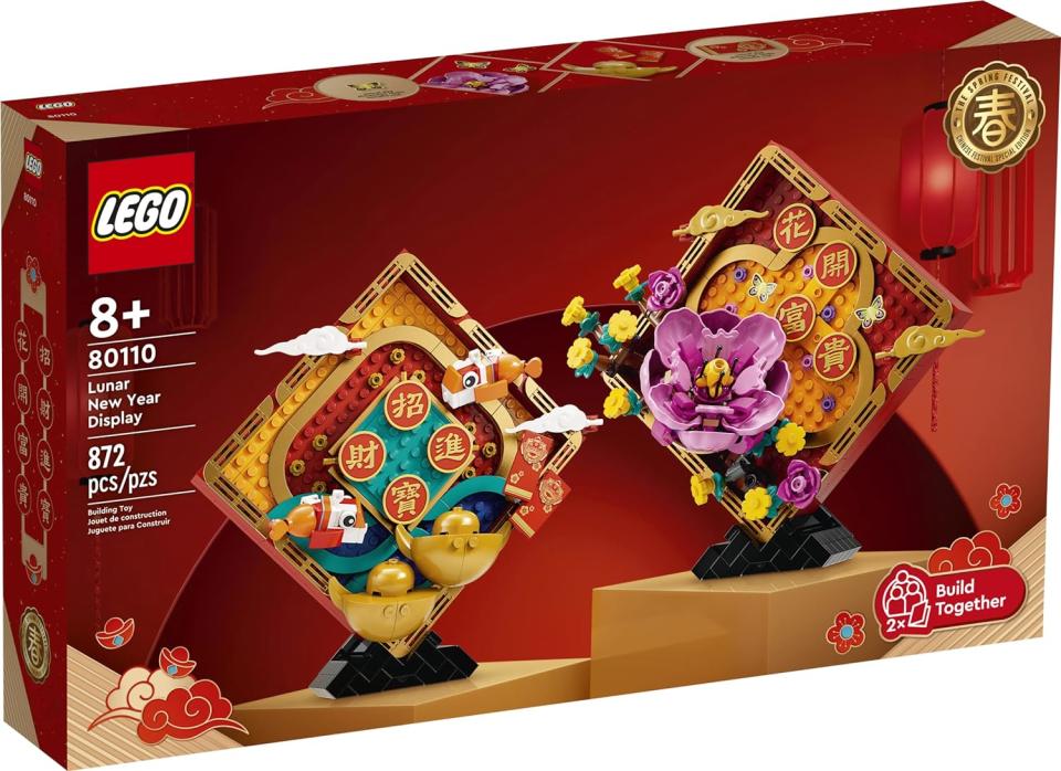 LEGO Lunar New Year Display 80110 Collectible Building Toy Set; Holiday Gift Idea for Kids Aged 8 and over (872 Pieces) Multicolor (Photo: Amazon)