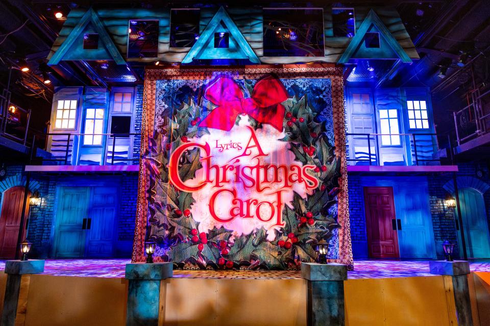 Lyric Theatre's new million-dollar production of "A Christmas Carol" in Oklahoma City, on Thursday, Nov. 16, 2023.