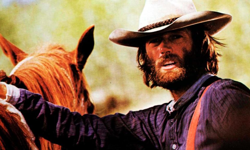 Hairy rider: Peter Fonda in The Hired Hand.