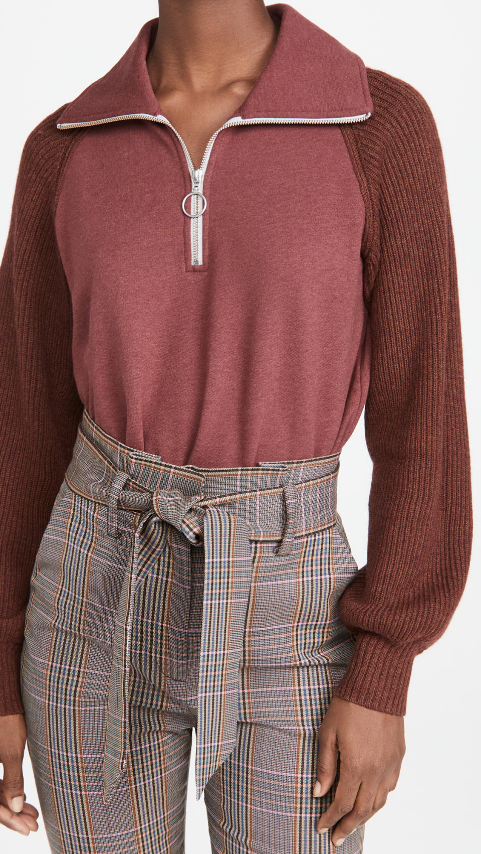 Naadam Luxe Fleece Pullover. Image via Shopbop.