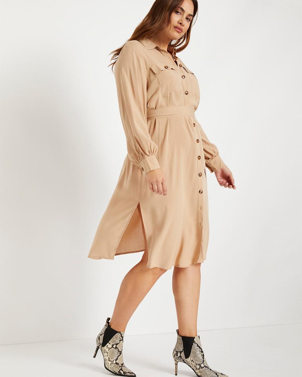 Eloquii Utility Shirtdress