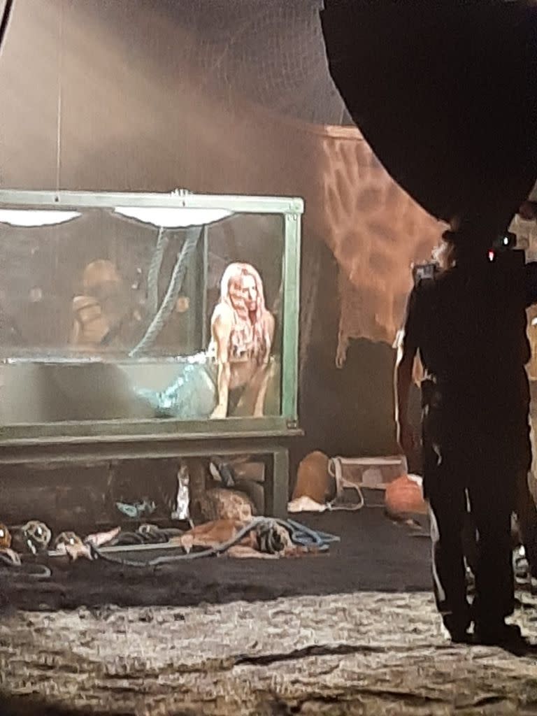 Shakira grabando su nuevo videoclip junto a Manuel Turizo.