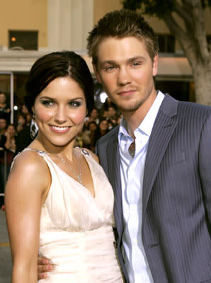 Sophia Bush and Chad Michael Murray at the Westwood premiere of Warner Bros. Pictures' House of Wax