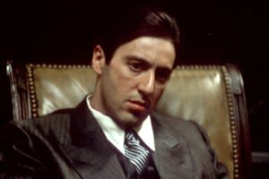 Al Pacino and Michael Corleone.