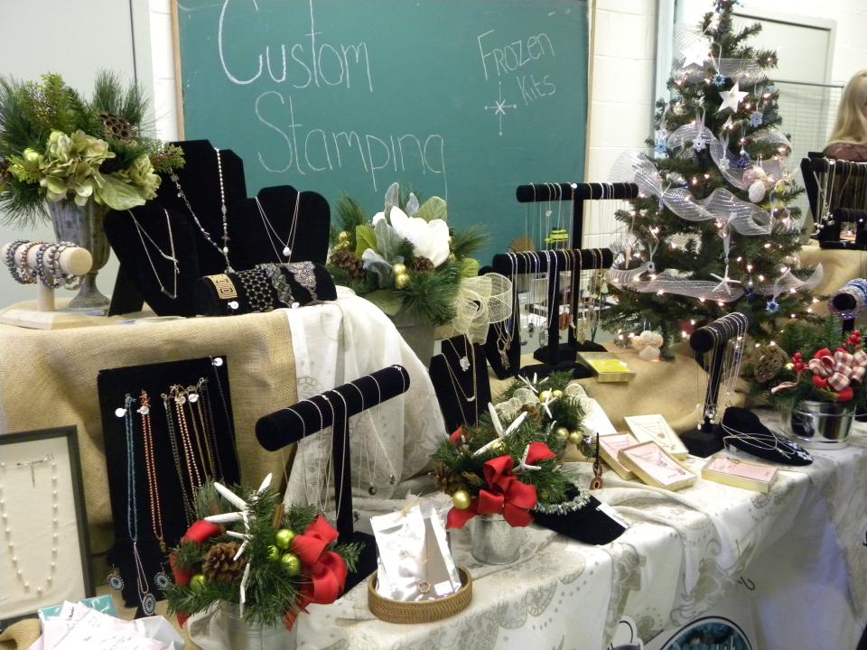 Handmade jewelry at one of St. Francis' previous Christmas Craft Shows.