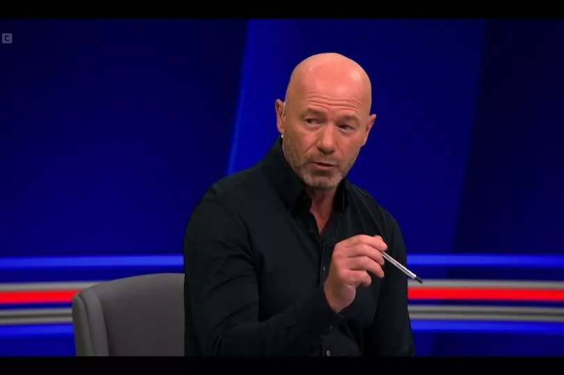 Alan Shearer thought Aston Villa got away with one