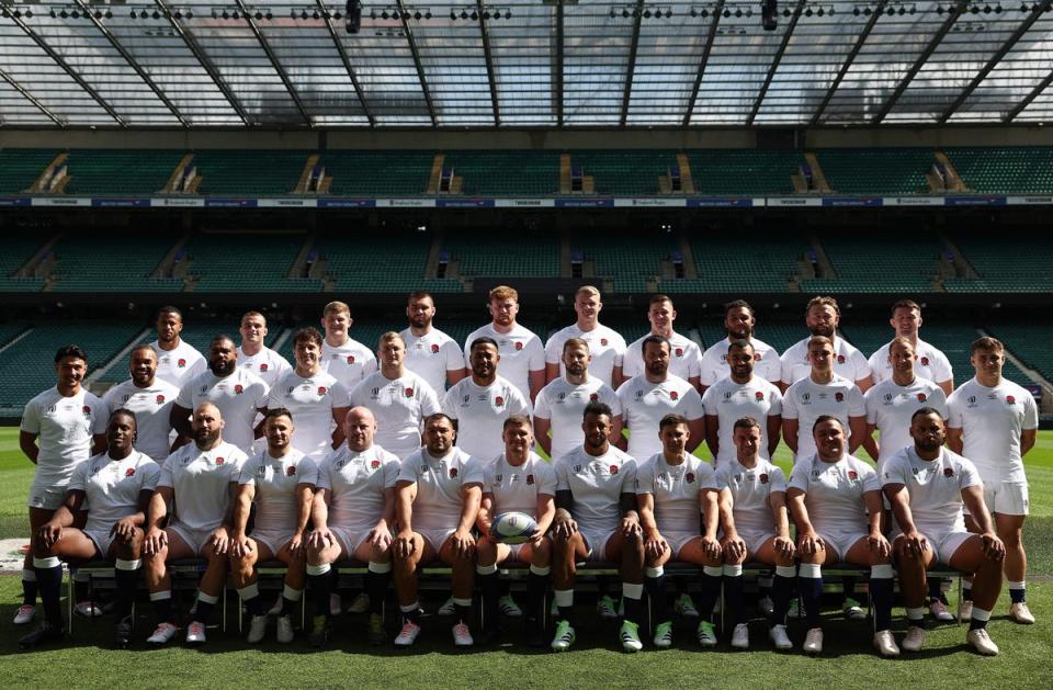 England Rugby World Cup squad 2023  (AFP via Getty Images)