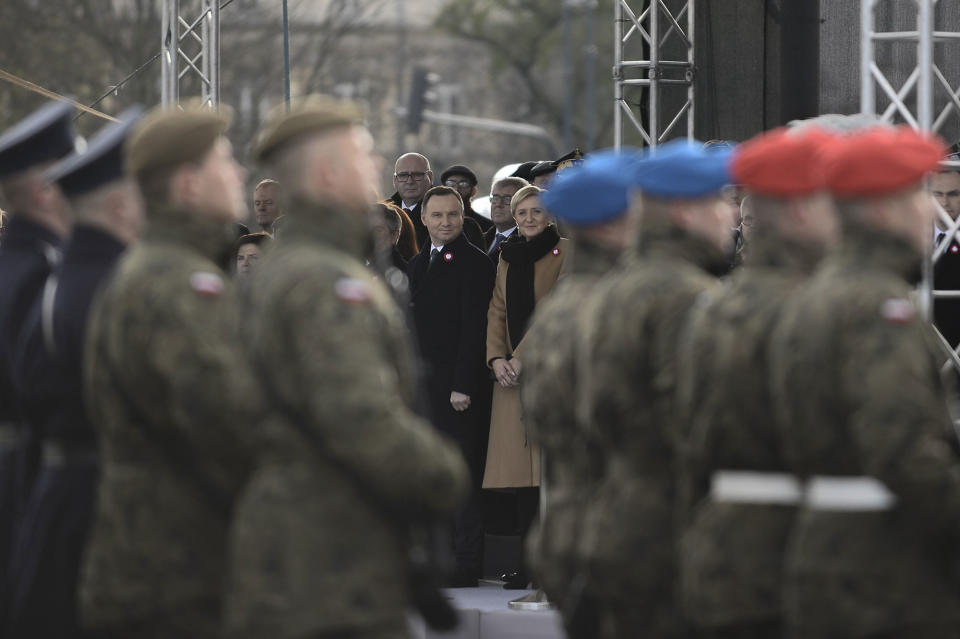 Nationalists marched in Warsaw as Poles celebrate Independence Day