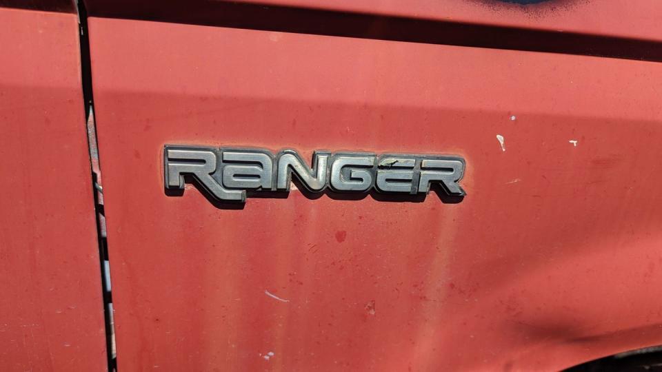 1989 ford ranger gt in colorado junkyard