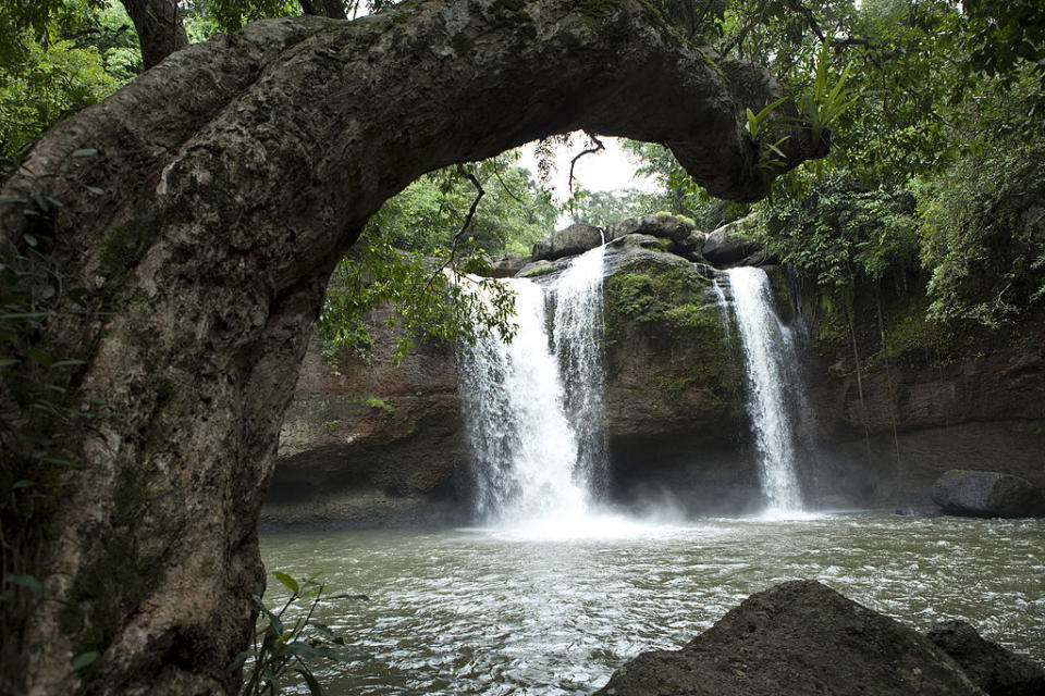 A waterfall in the Kaho Yai National Park. Source: Getty