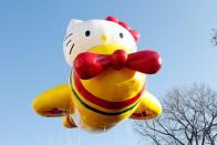 Hello Kitty at the 86th Annual Macy's Thanksgiving Day Parade on November 22, 2012 in New York City. (Photo by Laura Cavanaugh/Getty Images)