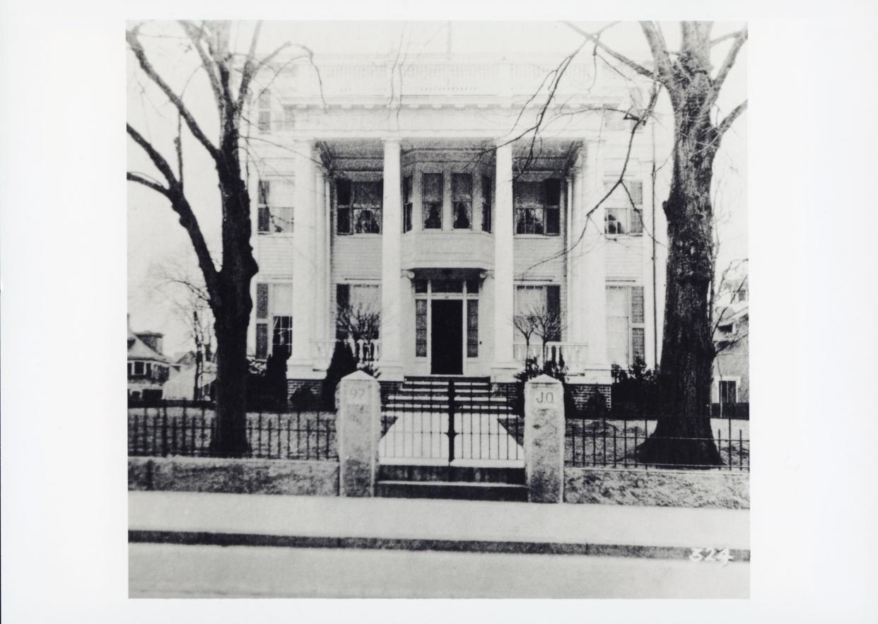 An undated photo from the Pawtucket Public Library's collection shows the Read-Ott house in an earlier era.