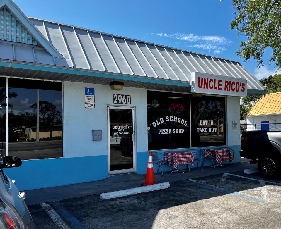 Uncle Rico’s is located at the corner of Hanson Street and Cleveland Avenue in Fort Myers.