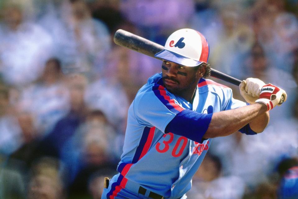 Tim Raines looks like a Hall of Fame lock in his 10th and final year on the ballot. (Getty Images)