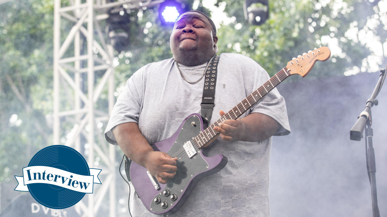  Christone "Kingfish" Ingram performs during the 2023 BottleRock Napa Valley festival at Napa Valley Expo on May 28, 2023 in Nap. 