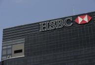 General view of the logo of HSBC Bank on an office building in Mexico City August 27, 2014. REUTERS/Henry Romero